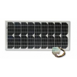 20 Watt Solar Panel Kit With 4.5 Amp Regulator